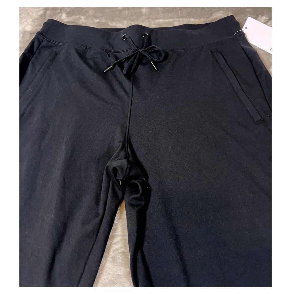 Yogalicious Lux Ave Joggers Womens Lge Blk High Rise Ultra Soft Athleisure NWT - Picture 3 of 13